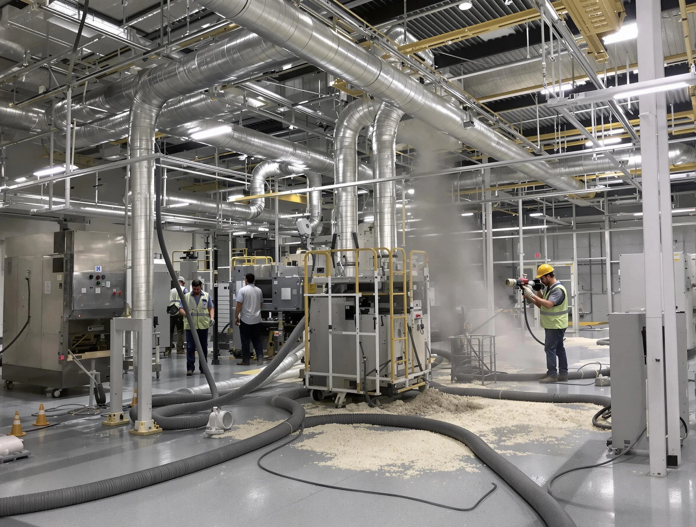 Heavy-duty industrial duct cleaning by American Fork Air Duct Cleaning in American Fork