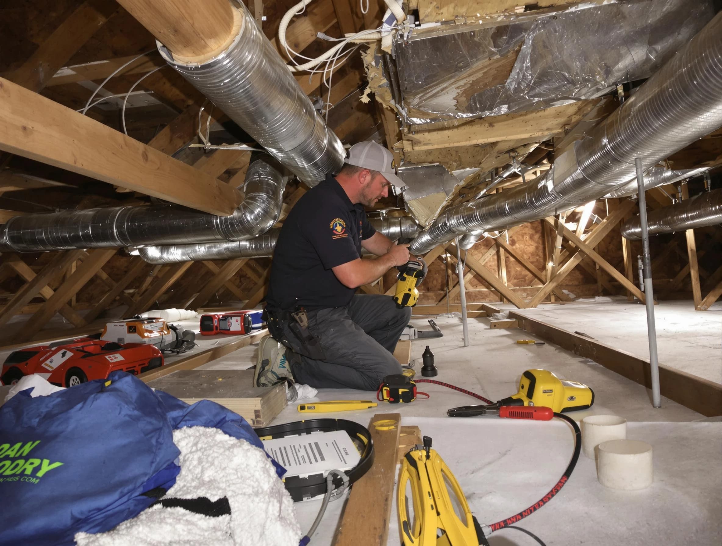 Professional air duct repair by American Fork Air Duct Cleaning in American Fork